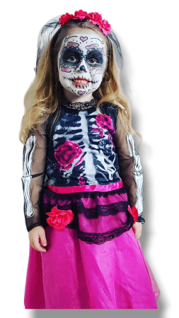 Kostra Dia de los Muertos  - rozprávka Coco